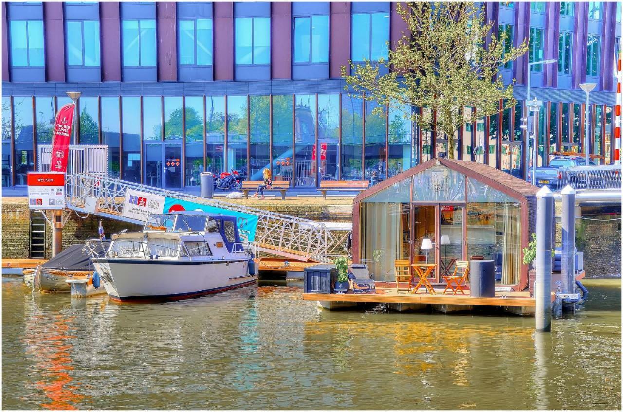 Wikkelboats At Wijnhaven Hotel Rotterdam Exterior photo