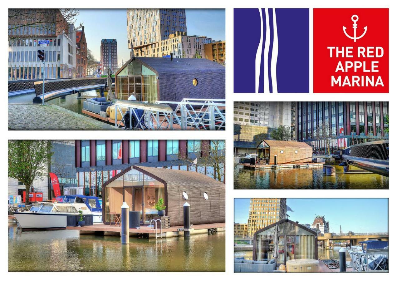 Wikkelboats At Wijnhaven Hotel Rotterdam Exterior photo
