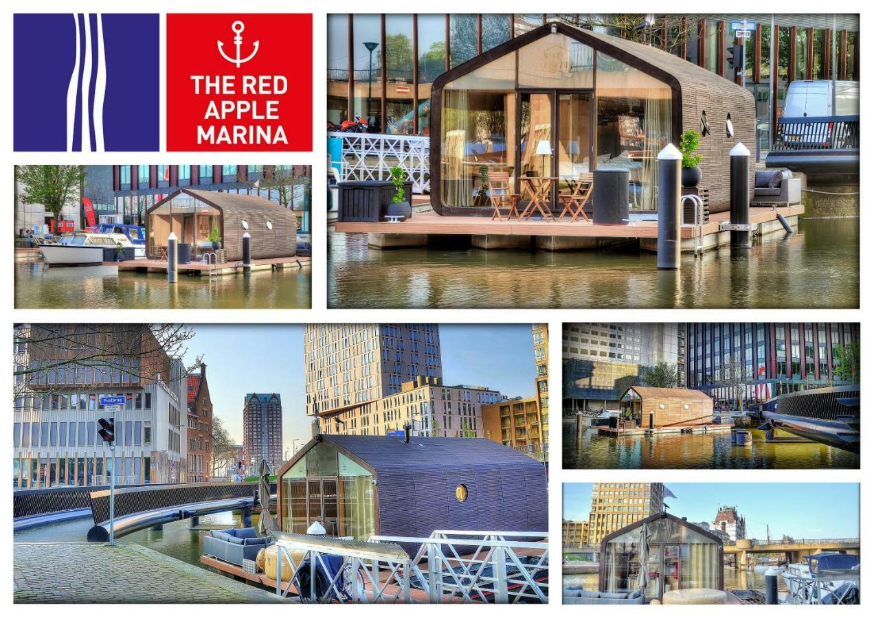 Wikkelboats At Wijnhaven Hotel Rotterdam Exterior photo